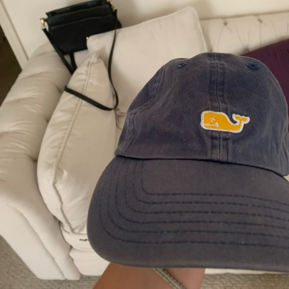 Classic Blue Vineyard Vines Baseball Cap